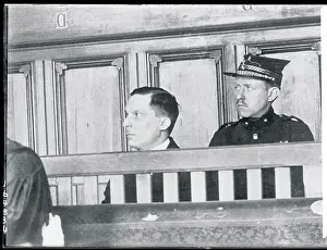 Mons Prints: Armand Jeannes in Defendants Box
