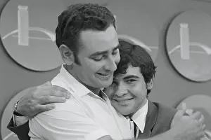 Armando Ramirez Hugging His Uncle