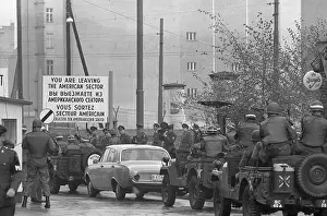 Jeep Prints: Armed Entrance to East Berlin