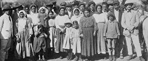 Refugee Prints: Armenian Refugees in Group Photo