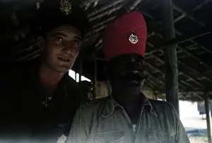 US ARMY BASE IN DINJAN, INDIA