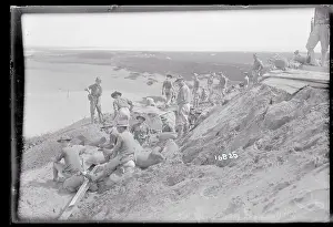 Veracruz State Prints: Army Extending Trench Lines