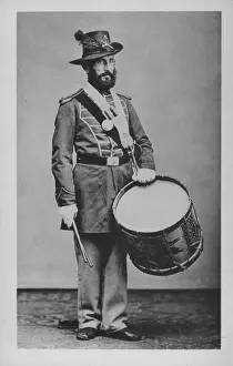 Huty17037 Prints: Army Musician