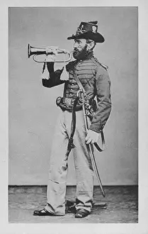 Huty17037 Prints: Army Musician