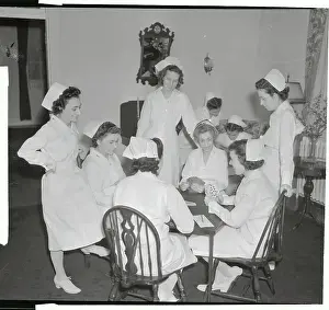 Fort George G Prints: Army Nurses Relaxing in Their Provided Home