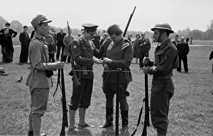 Barrier Prints: The Army Prepares