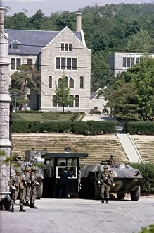 Huty35786 Prints: Army Troops At Seoul University