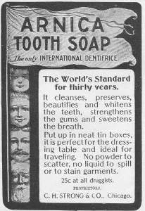 Tooth Prints: Arnica Tooth Soap