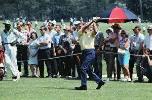 Arnold Palmer Driving Golf Ball