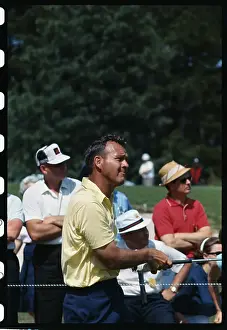 Arnold Palmer Watching His Shot