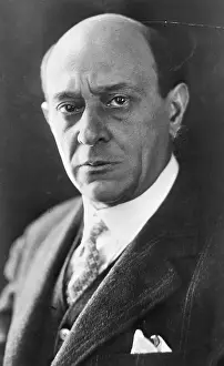 Intelligence Prints: Arnold Schoenberg in Pensive Mood