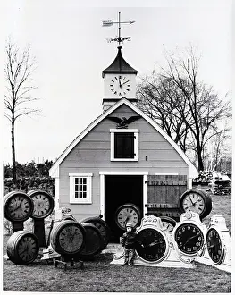 Subway Prints: Array Of Clocks