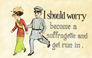 Arrested Suffragette