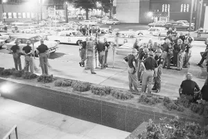 Motion Blur Prints: Arrival of Alabama State Troopers in Birmingham