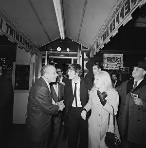 Arriving At The Peppermint Lounge In NY