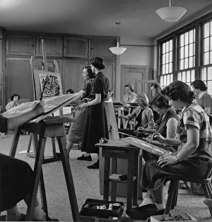 Student Prints: Art Class In Texas