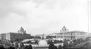 Monuments Prints: Art History Museum and Natural History Museum in Vienna