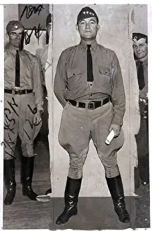 New Jersey Prints: Art J. Smith, Leader of American Fascist Party 1933
