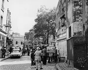 Street Scenes Prints: Art In Montmartre