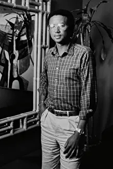 Huty37367 Prints: Arthur Ashe, American Tennis Player