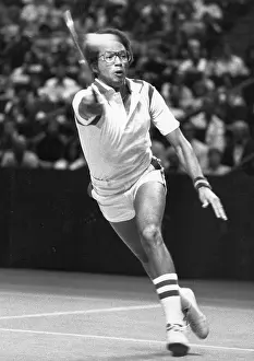 Arthur Ashe Plays In the ARCO Men's Final