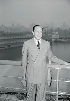 Arthur Bulova Aboard S.S. Normandie