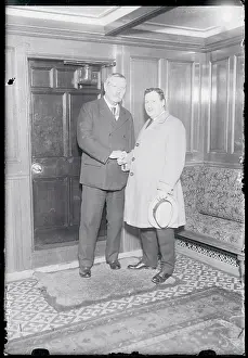William J Prints: Arthur Conan Doyle Meeting U.S. Justice