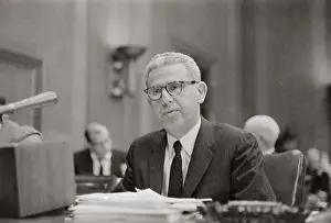 Arthur J Prints: Arthur Goldberg Speaking at Hearing on Recession
