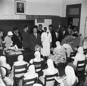 Nationalism Prints: Arthur Gottshalk Visits Muslim School