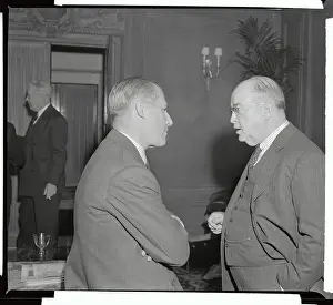 Arthur Hays Sulzberger and Howard Davis Speaking