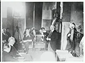 Oslo Prints: Arthur Henderson Accepting Nobel Prize