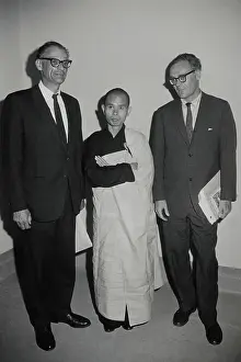 Arthur Miller and Robert Lowell with Thich Nhat Hanh