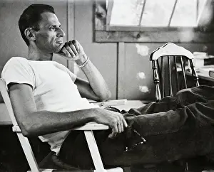Workshop Prints: Arthur Miller Sitting at Home