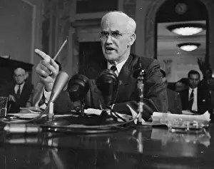 Arthur Watkins Speaking Before a Senate Subcommittee