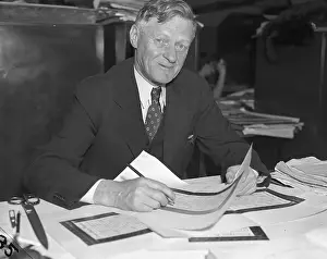 Editor Prints: Arthur Wynne, Inventor of the Crossword Puzzle