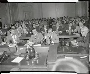 Headshoulders Prints: Artie Shaw Wiping his Eyes During Testimony