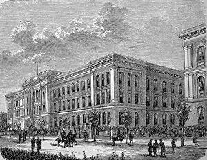 Early Prints: Artillery School and Engineering School in Charlottenburg