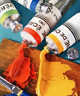 Artist Paints