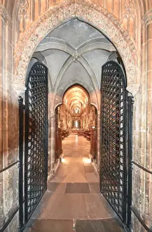 Artistic view of majestic Canterbury Cathedral in Canterbury, Kent, England, UK