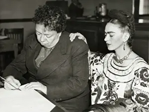 Courthouse Prints: Artists Diego Rivera and Frida Kahlo