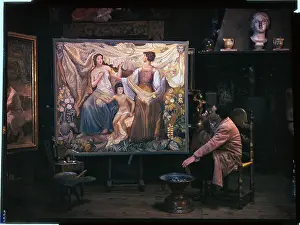 Artists Looking at Tapestry