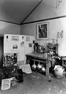 55 Art 003 Prints: Artist's Studio