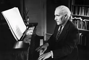 Song Prints: Arturo Toscanini Studying Score At Piano