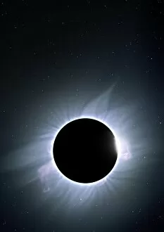Vertical Image Gallery: Artwork of Solar Corona