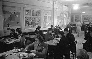 Eating Out Prints: Arty Restaurant