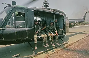 Huty27248 Prints: ARVN Airborne Troops, Vietnam War