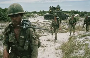 Huty27248 Prints: ARVN Marines, Vietnam War