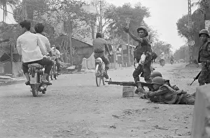 Scooter Prints: ARVN Troops Encircle Vietcong Hideout