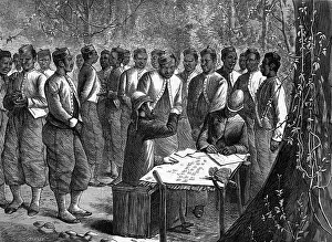 Ashanti Prints: Ashanti War, Paying West Indian Regiment
