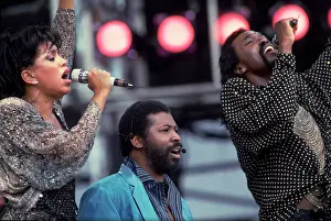 Iconic Concert Prints: Celebrate the Unforgettable Music Event That United the World: Ashford And Simpson With Teddy Pendergrass